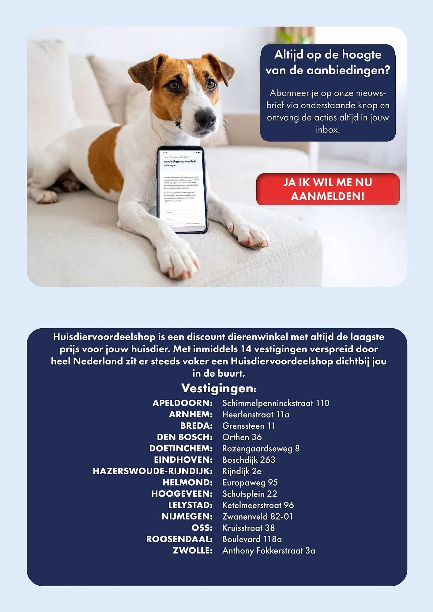 Huisdier Voordeelshop folder van 3 november tot 25 november 2025 - Folder pagina 2