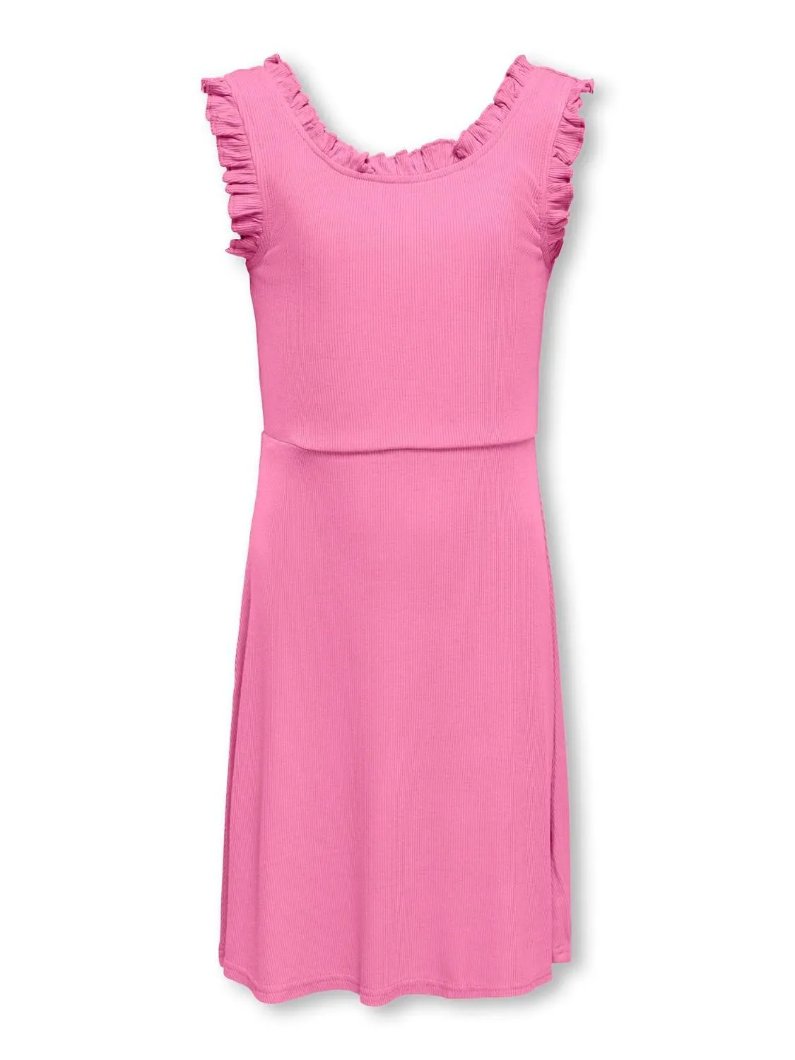 Regular fit O-hals Korte jurk