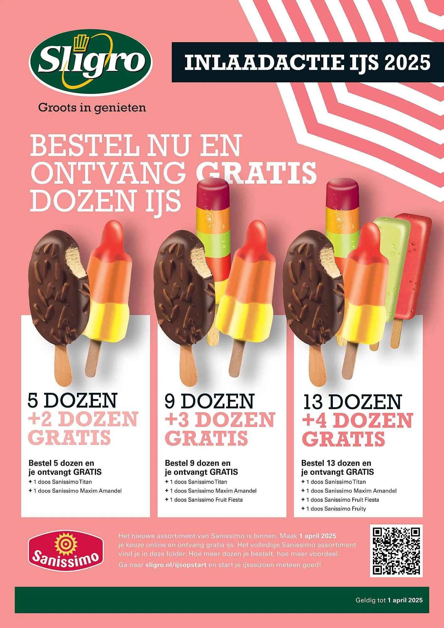 Sligro folder van 31 maart tot 1 april 2025 - Folder pagina 1