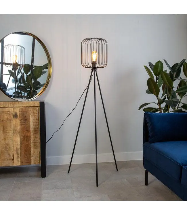 Industriële vloerlamp Macie