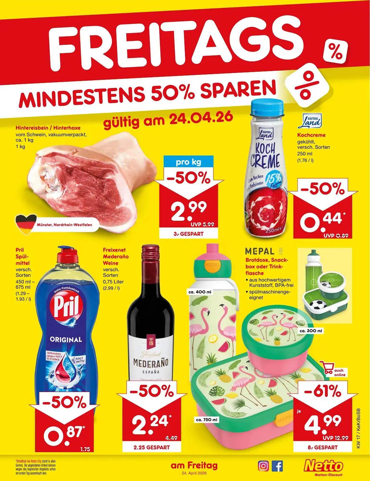 Netto Marken-Discount DE folder van 20 april tot 25 april 2026 - Folder pagina 57