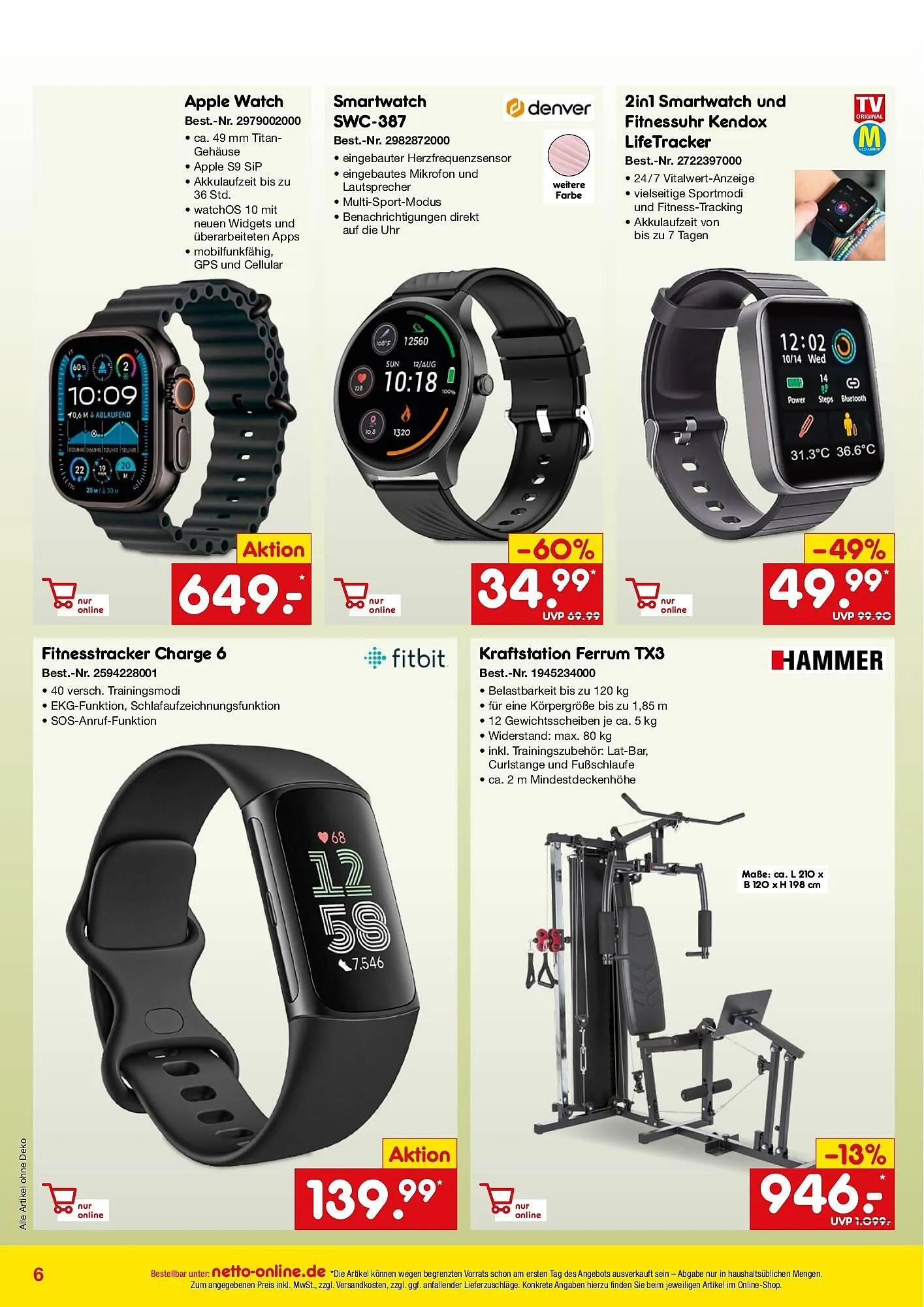 Netto Marken-Discount DE folder van 9 januari tot 31 januari 2026 - Folder pagina 6