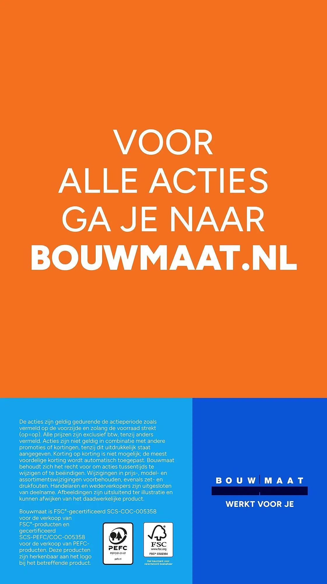 BOUWMAAT folder van 14 juli tot 17 augustus 2025 - Folder pagina 16