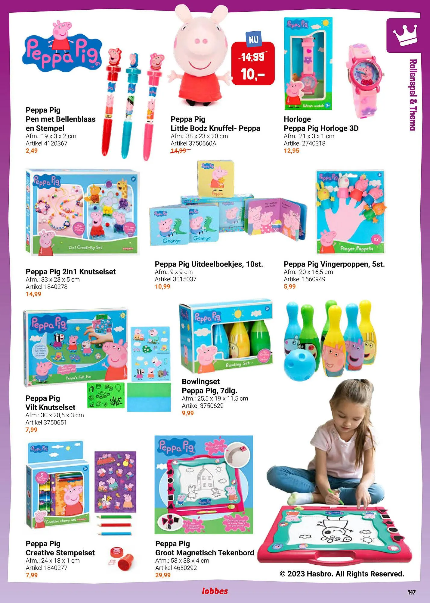 Lobbes folder van 17 september tot 31 december 2023 - Folder pagina 149