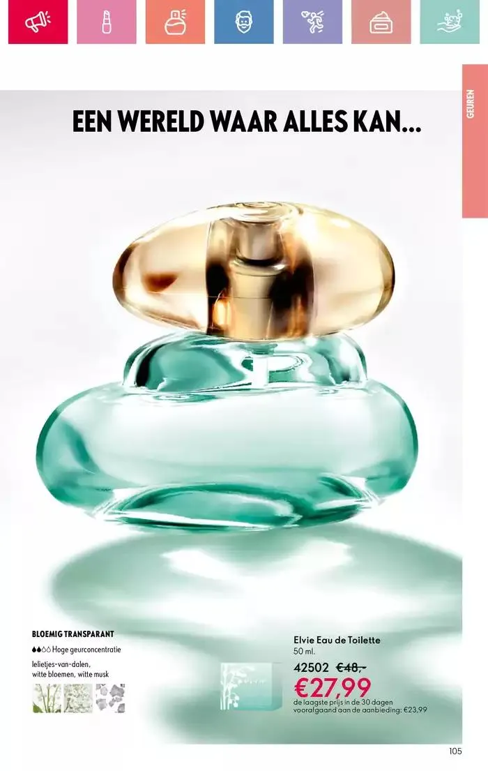 ORIFLAME folder van 5 januari tot 12 januari 2025 - Folder pagina 105