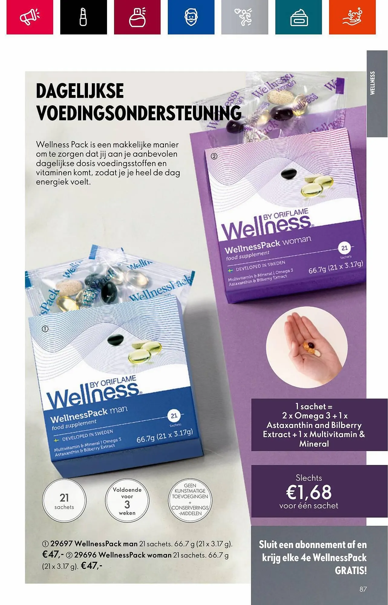 Oriflame folder van 18 juli tot 1 augustus 2023 - Folder pagina 87