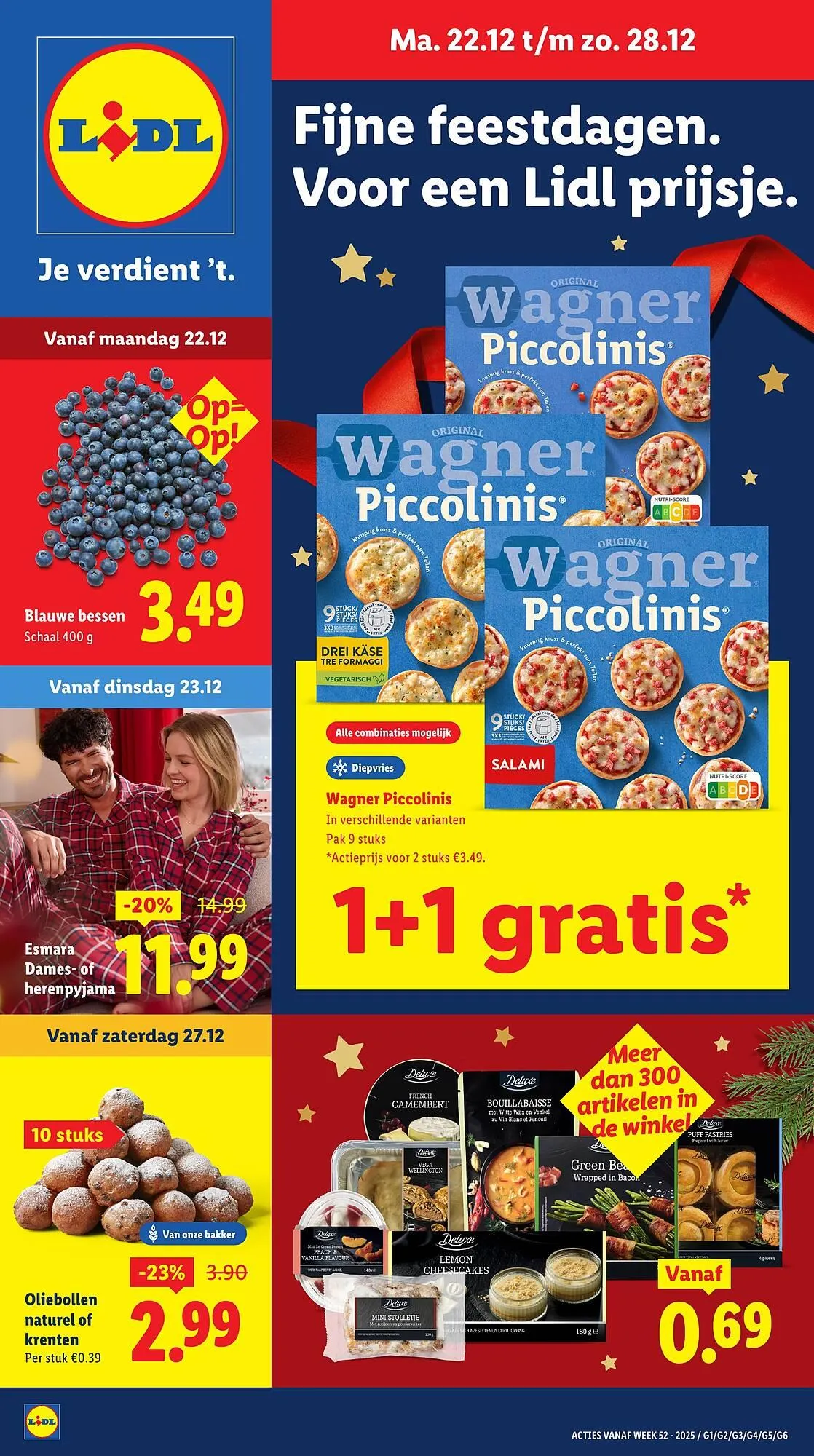 Lidl folder van 22 december tot 28 december 2025 - Folder pagina 1