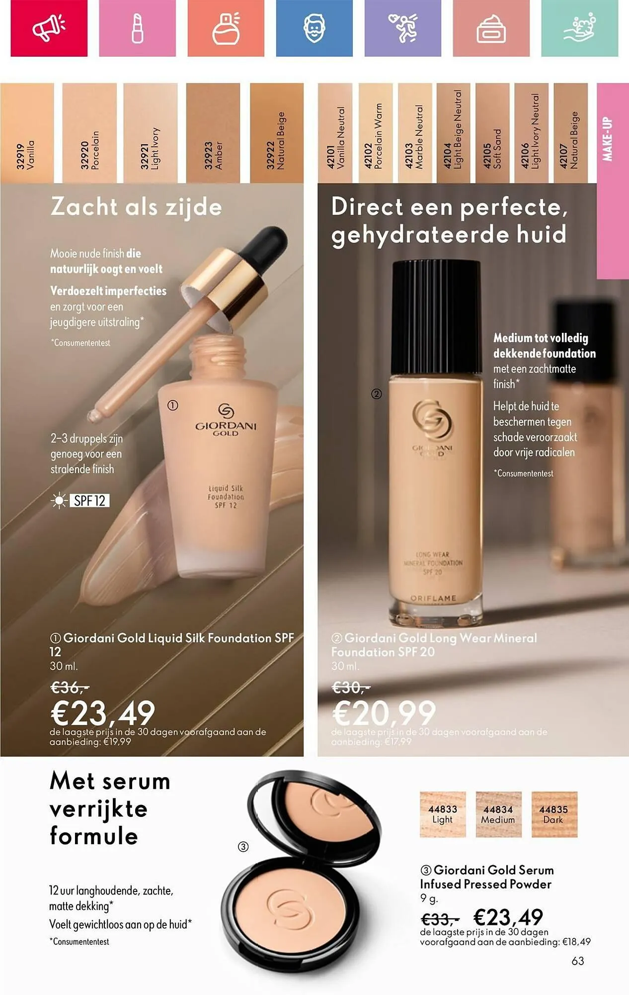 Oriflame folder van 10 maart tot 29 maart 2025 - Folder pagina 63