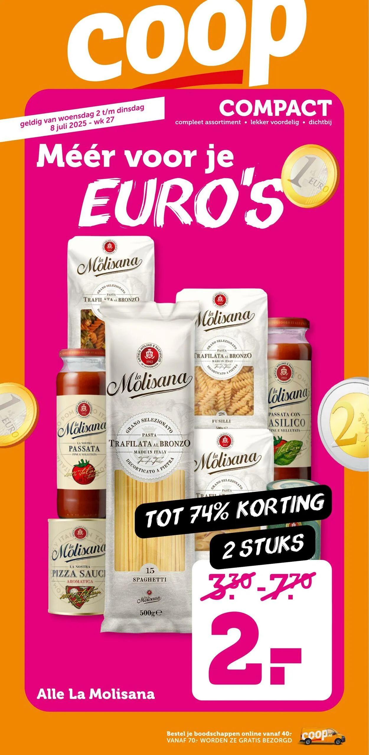 Coop Actuele folder van 2 juli tot 8 juli 2025 - Folder pagina 1