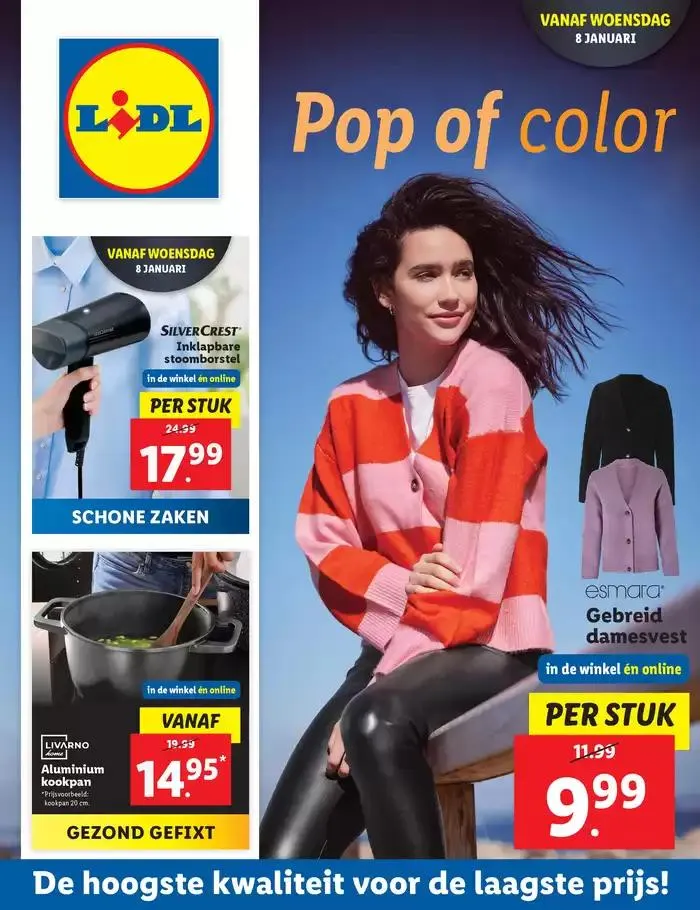 Aantrekkelijke speciale aanbiedingen voor iedereen van 2 januari tot 15 januari 2025 - Folder pagina 1