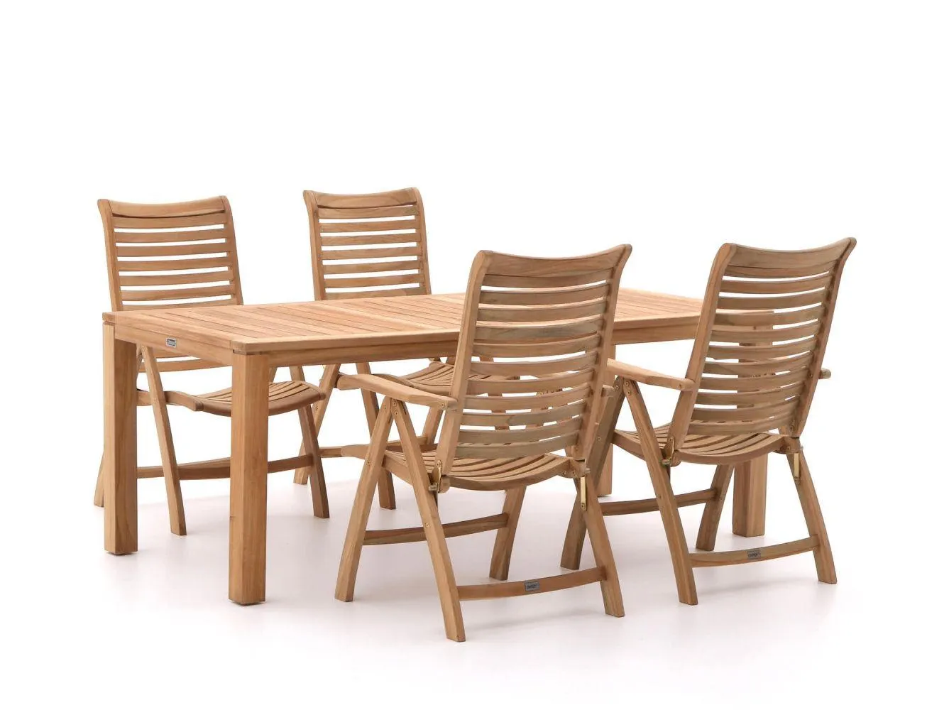 Sunyard Corby/Oxford 200cm dining tuinset 5-delig