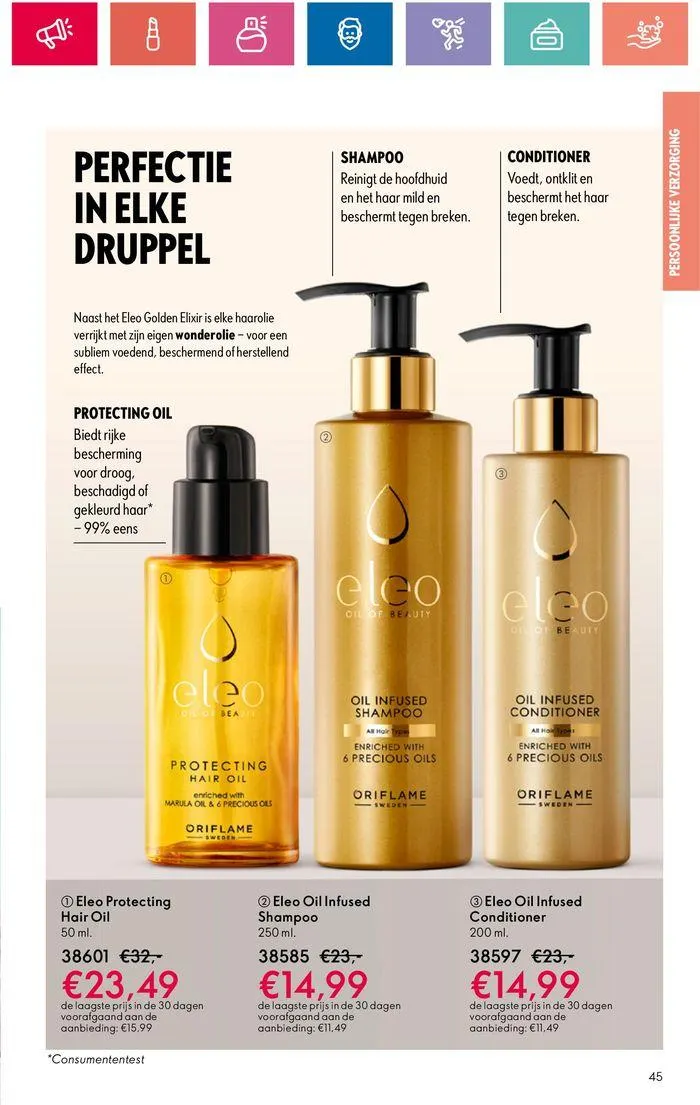 ORIFLAME folder! van 30 mei tot 13 juni 2024 - Folder pagina 45