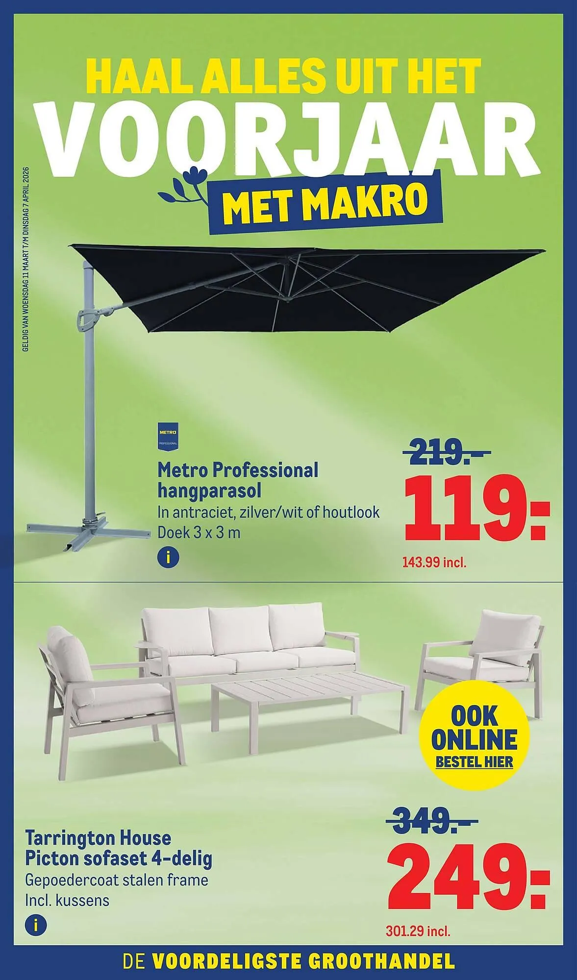 Makro folder van 11 maart tot 7 april 2026 - Folder pagina 1