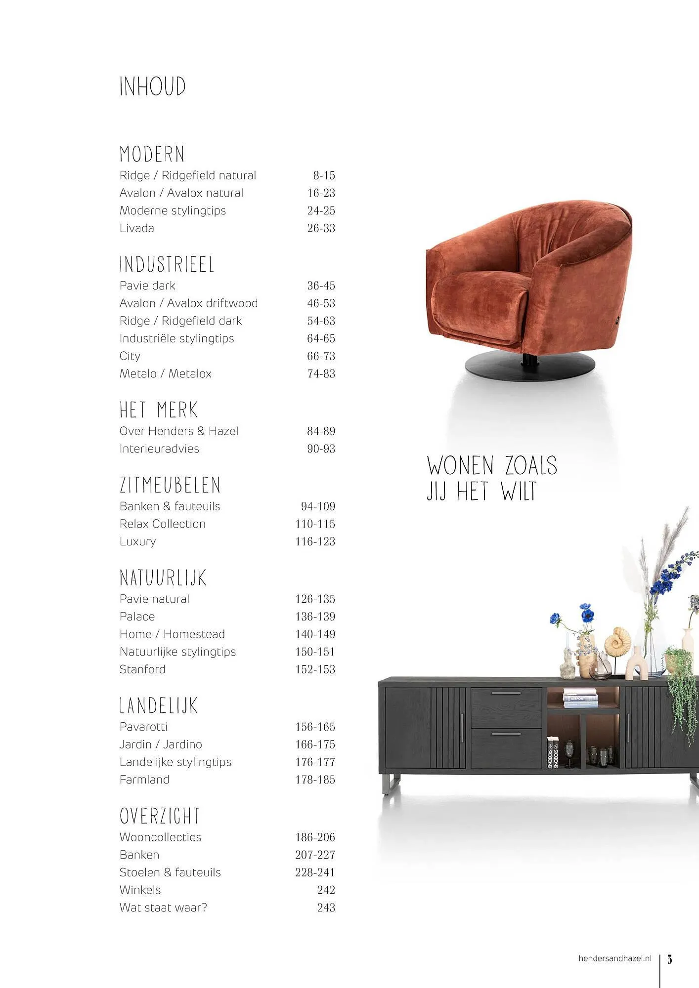 Henders & Hazel folder van 1 september tot 30 april 2024 - Folder pagina 5