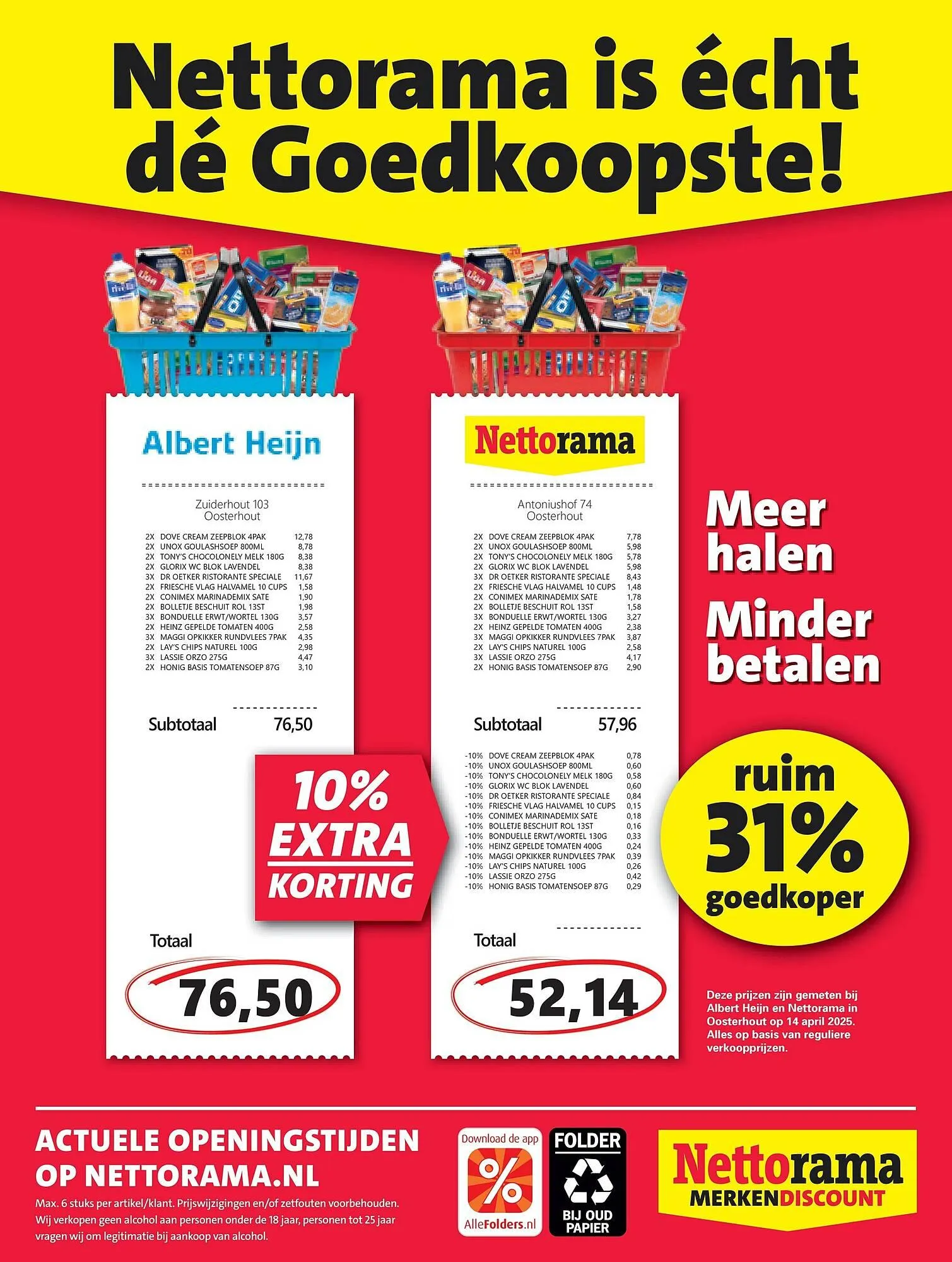 Nettorama folder van 28 april tot 5 mei 2025 - Folder pagina 28