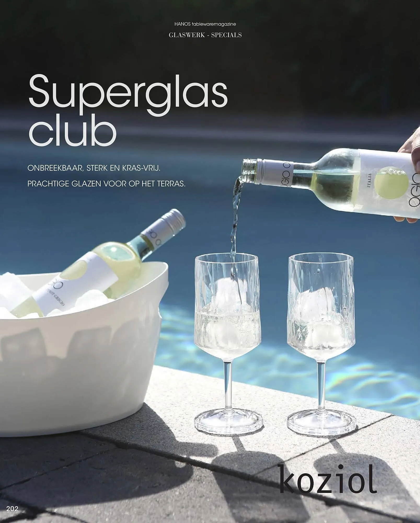 HANOS Tableware Magazine 2023-2024 van 1 januari tot 30 april 2024 - Folder pagina 202