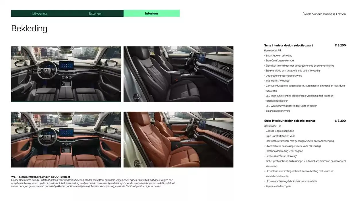 Škoda Superb (Combi) Prijslijst per 4 juli 2024 van 22 oktober tot 22 oktober 2025 - Folder pagina 13