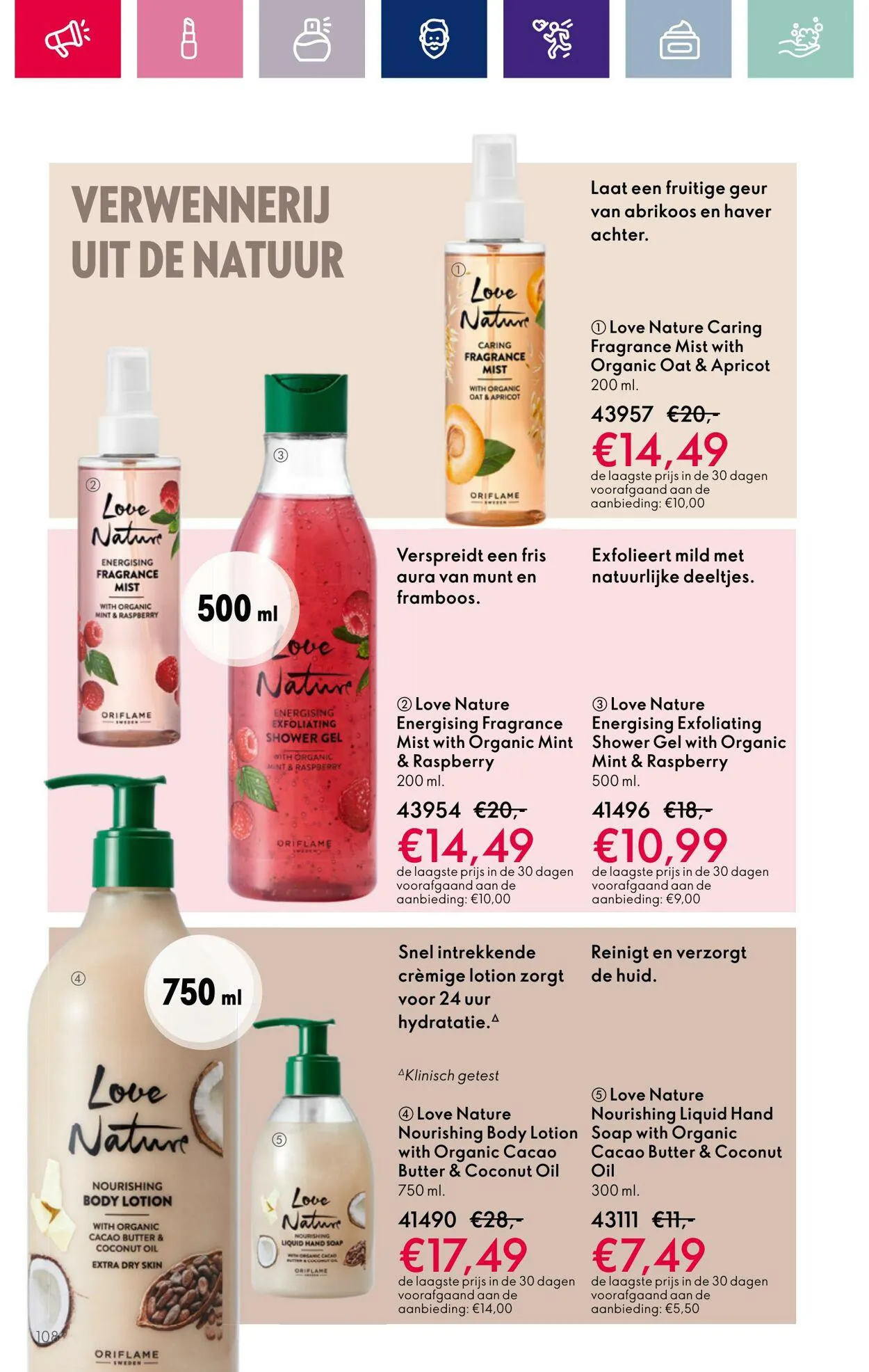 Oriflame Actuele folder van 29 november tot 19 december 2023 - Folder pagina 108