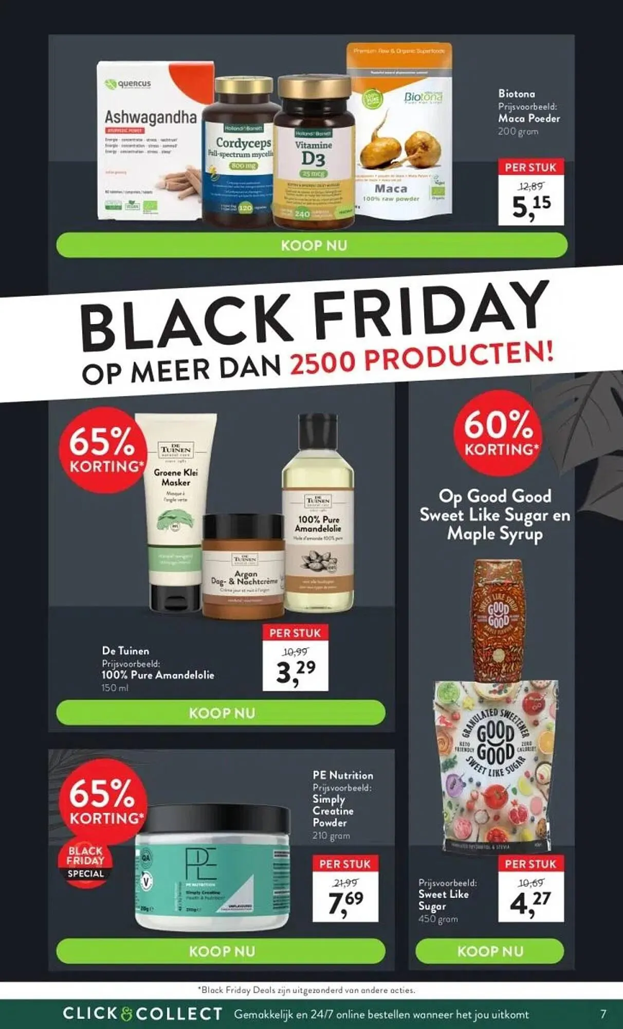 Holland & Barrett folder van 13 november tot 26 november 2023 - Folder pagina 7