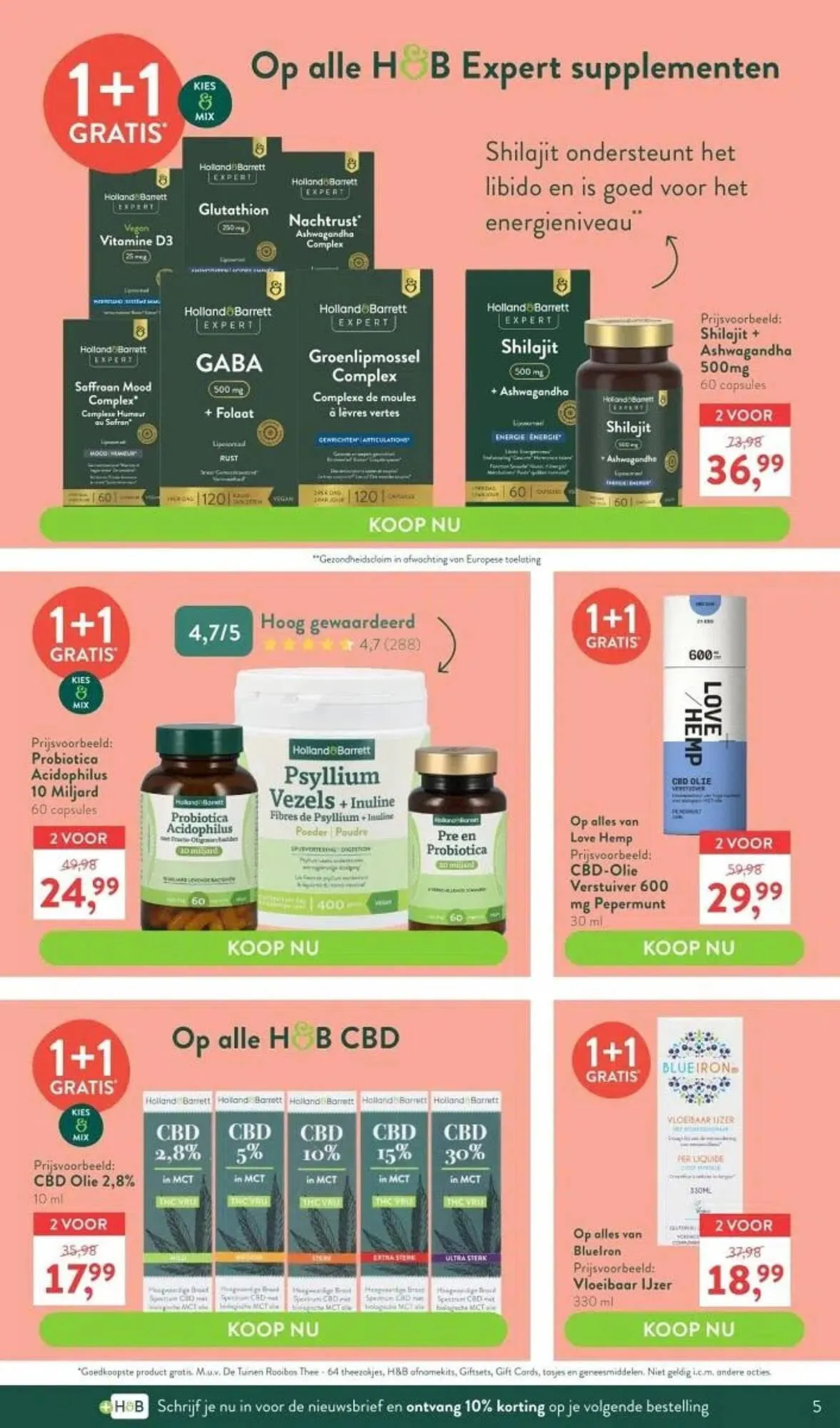Holland & Barrett folder van 30 oktober tot 26 november 2023 - Folder pagina 5