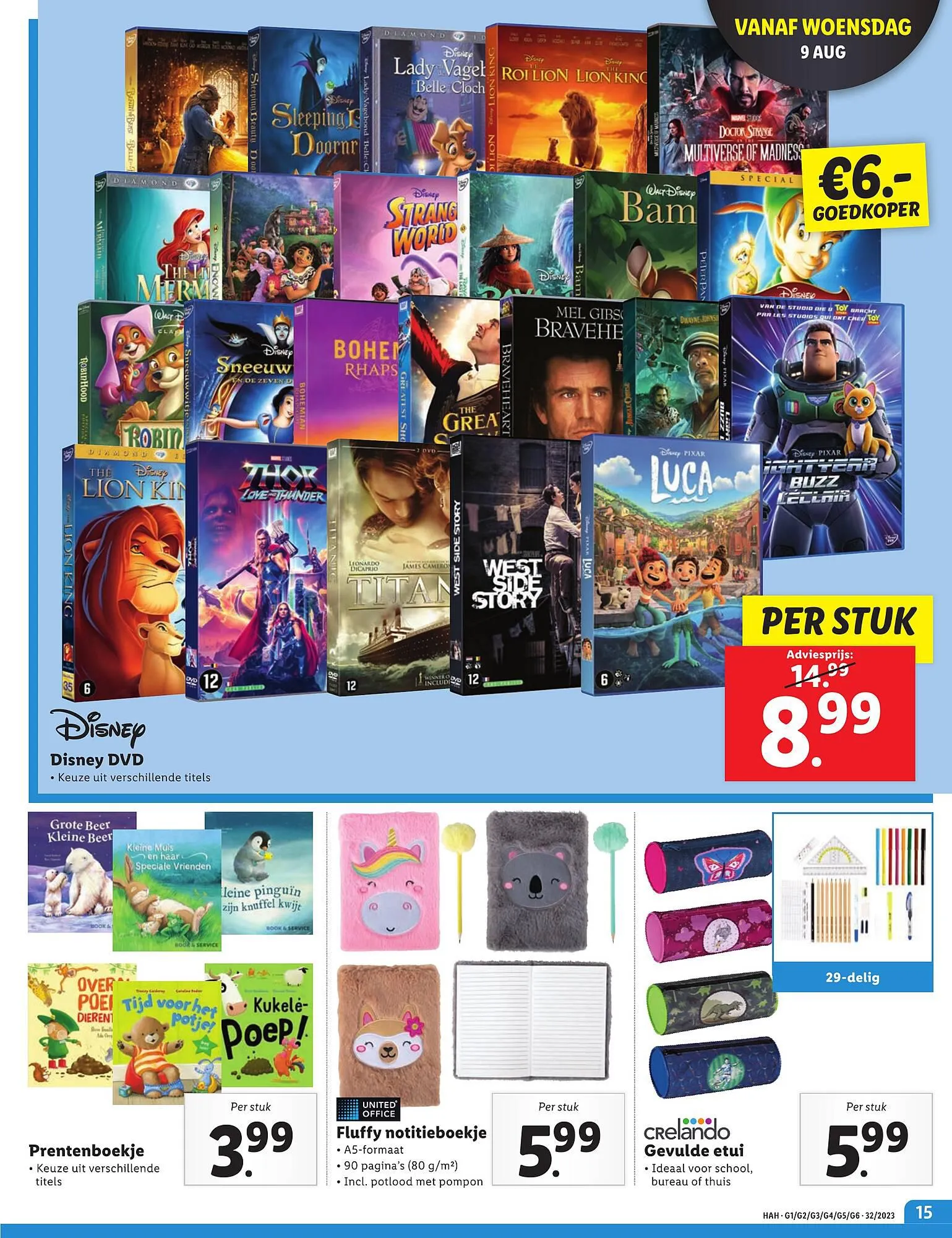 Lidl Folder van 7 augustus tot 13 augustus 2023 - Folder pagina 15