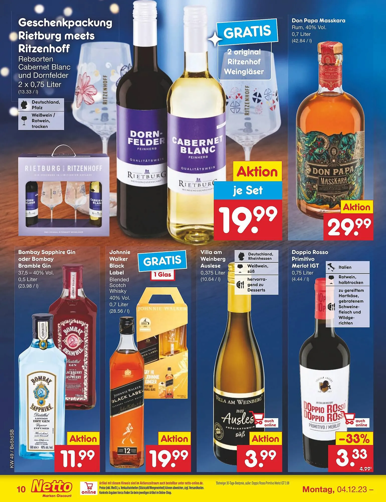 Netto Marken-Discount DE folder van 4 december tot 9 december 2023 - Folder pagina 10