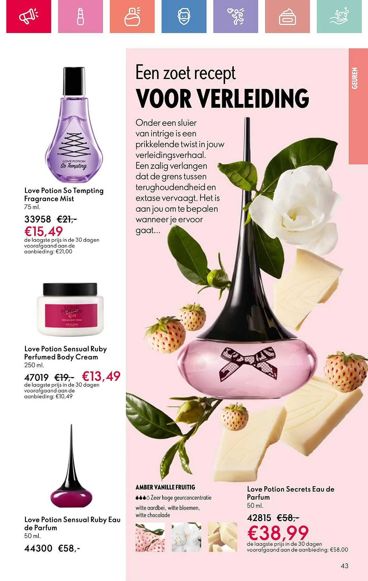Oriflame folder van 31 maart tot 19 april 2025 - Folder pagina 43