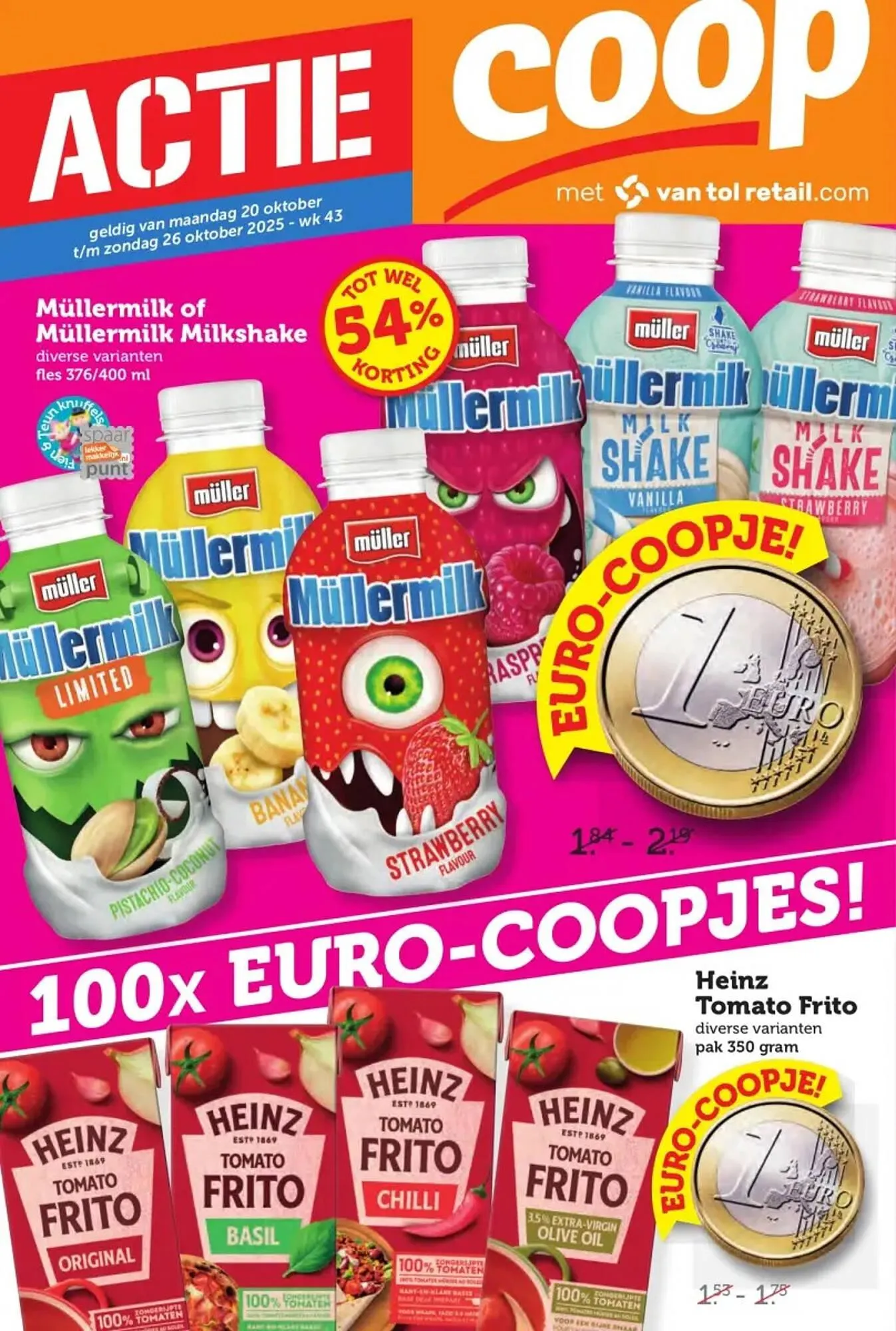 Coop folder van 20 oktober tot 26 oktober 2025 - Folder pagina 1