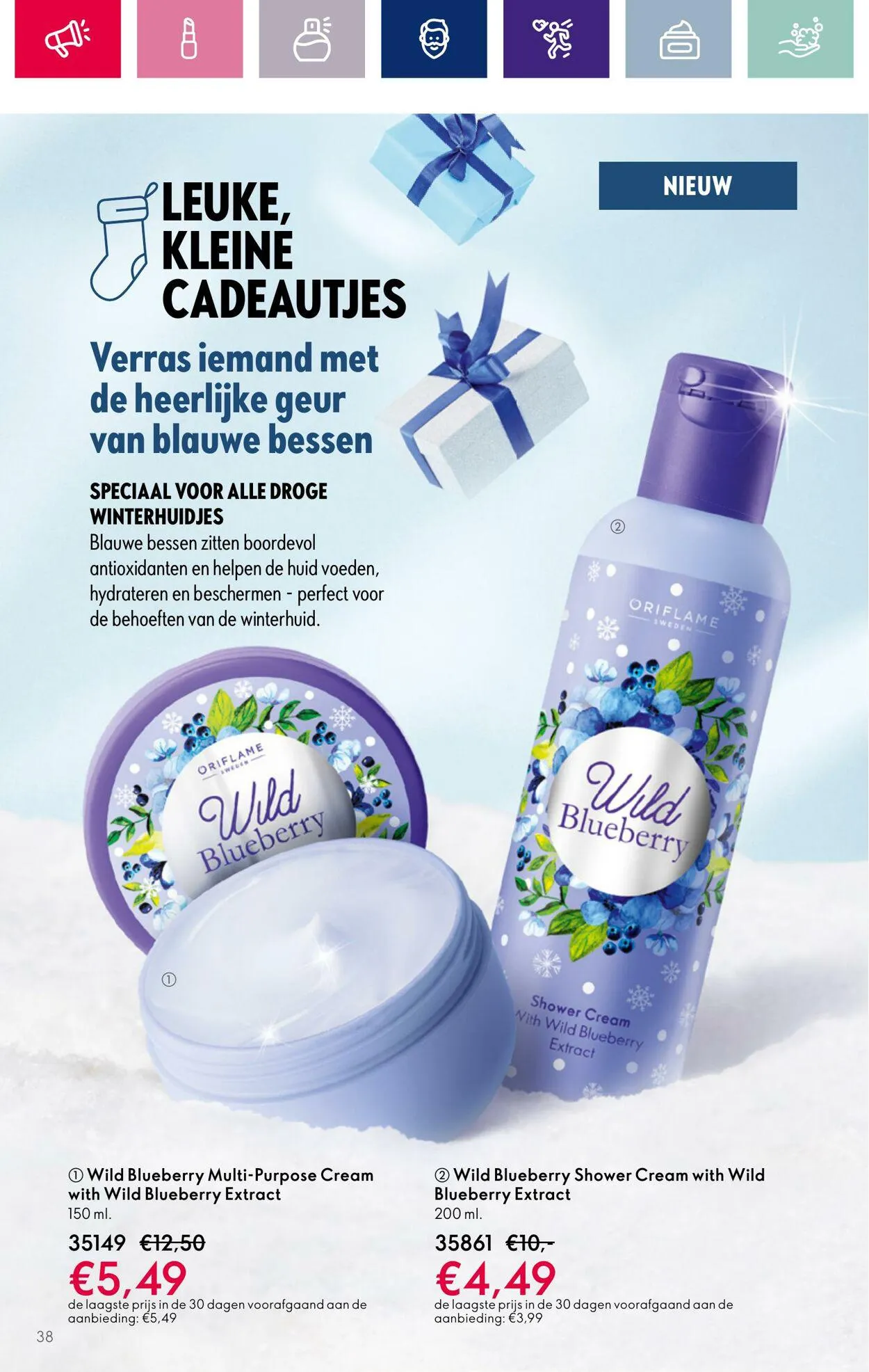 Oriflame Actuele folder van 29 november tot 19 december 2023 - Folder pagina 38