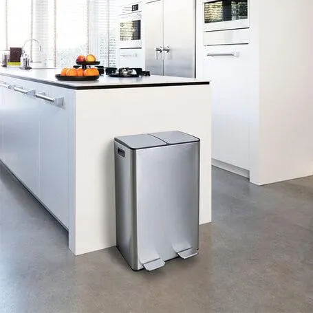 Afvalscheidingsprullenbak met Soft Close Systeem - 20L