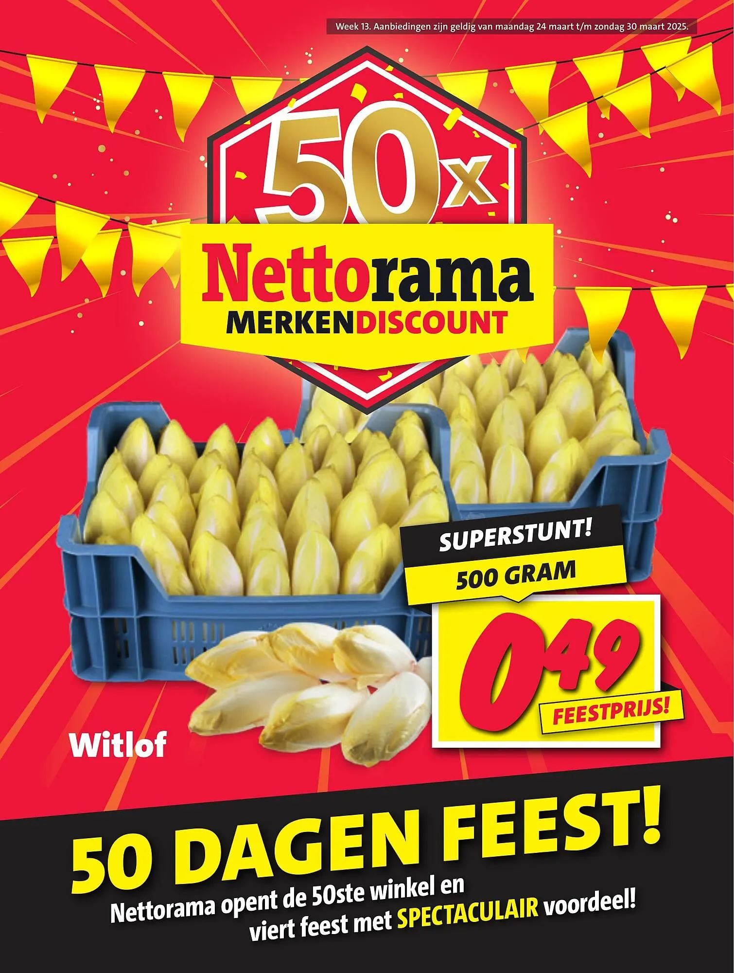 Nettorama folder van 24 maart tot 30 maart 2025 - Folder pagina 1