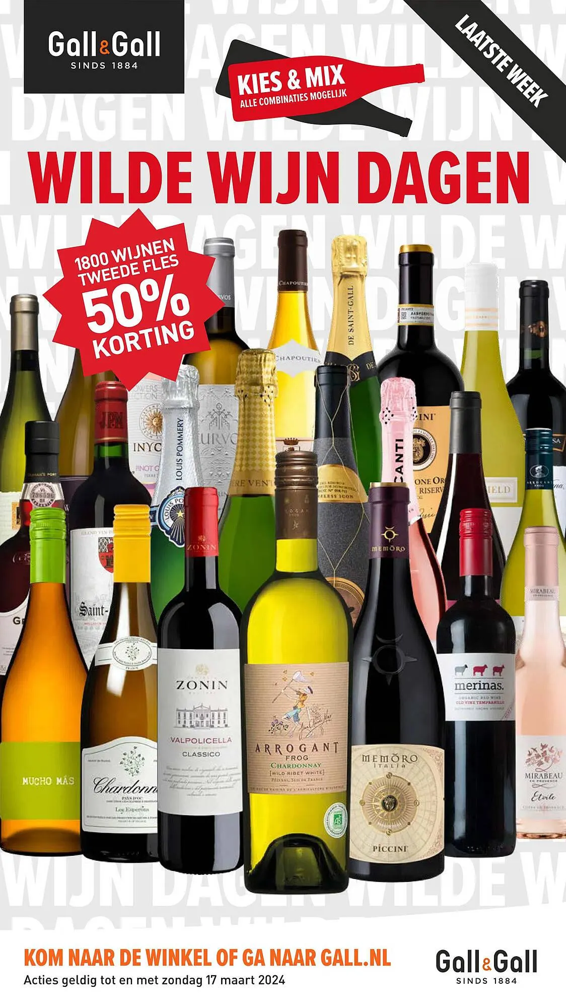 Gall & Gall folder van 11 maart tot 17 maart 2024 - Folder pagina 1
