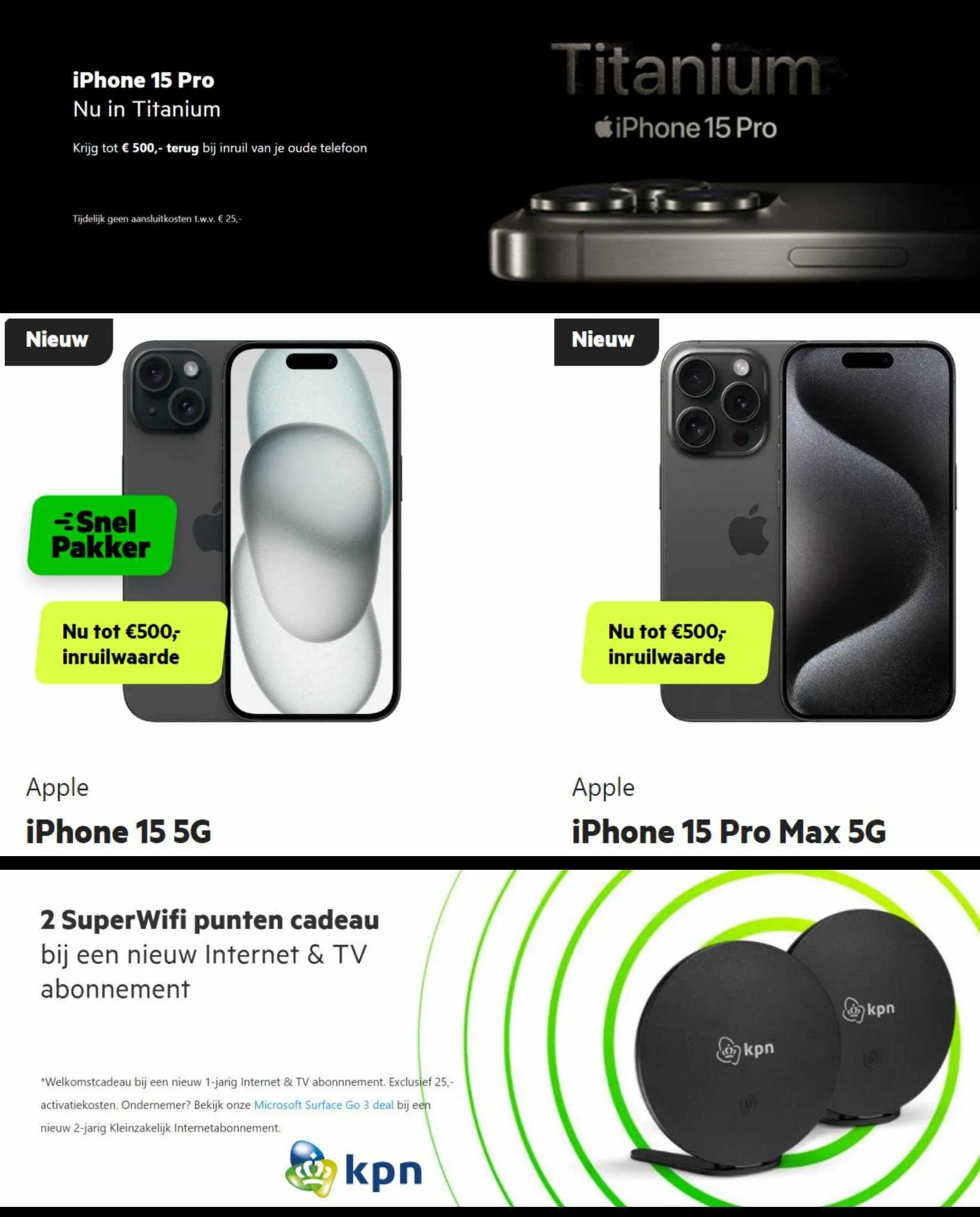 KPN Folder van 26 september tot 5 oktober 2023 - Folder pagina 2