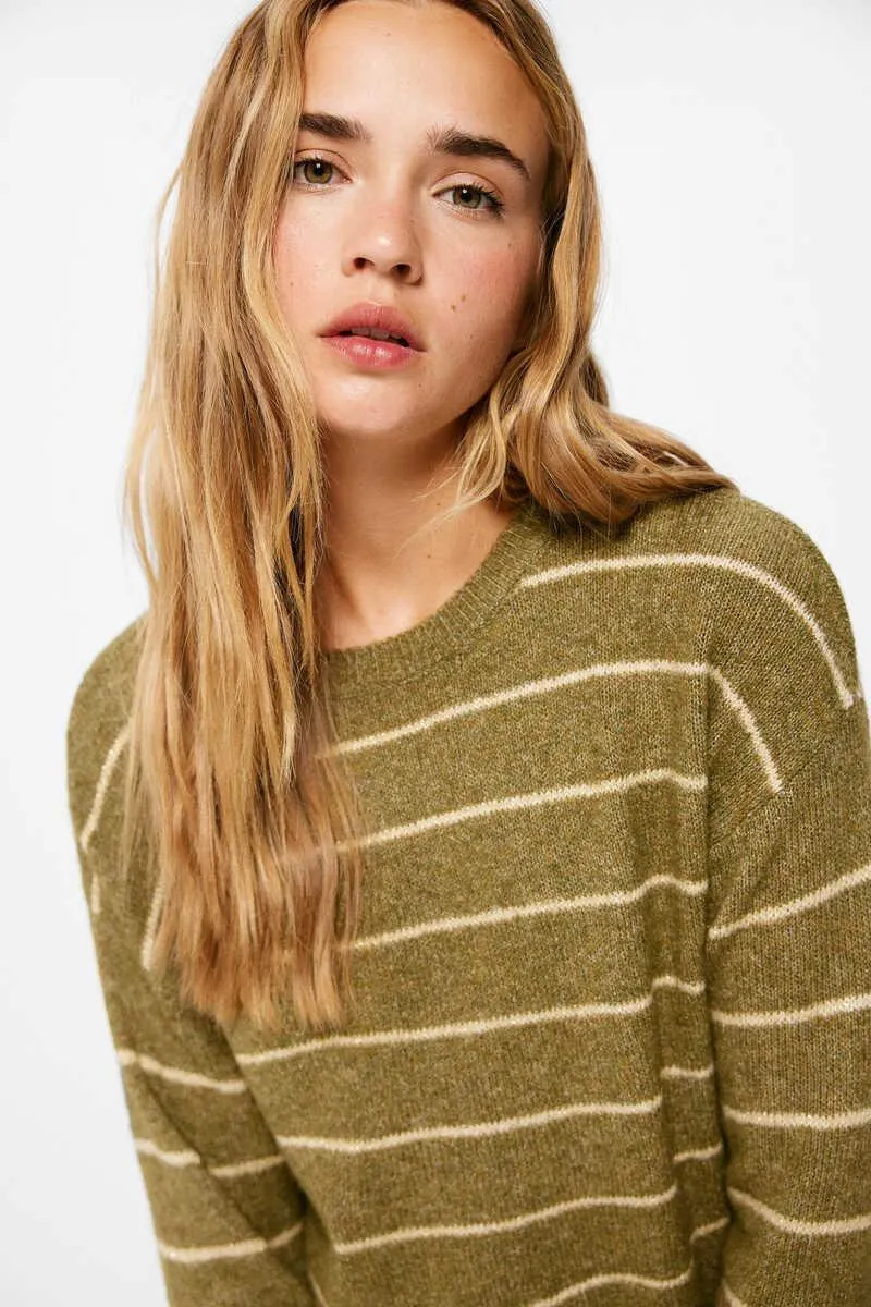 Jersey Rayas Lurex Bimateria