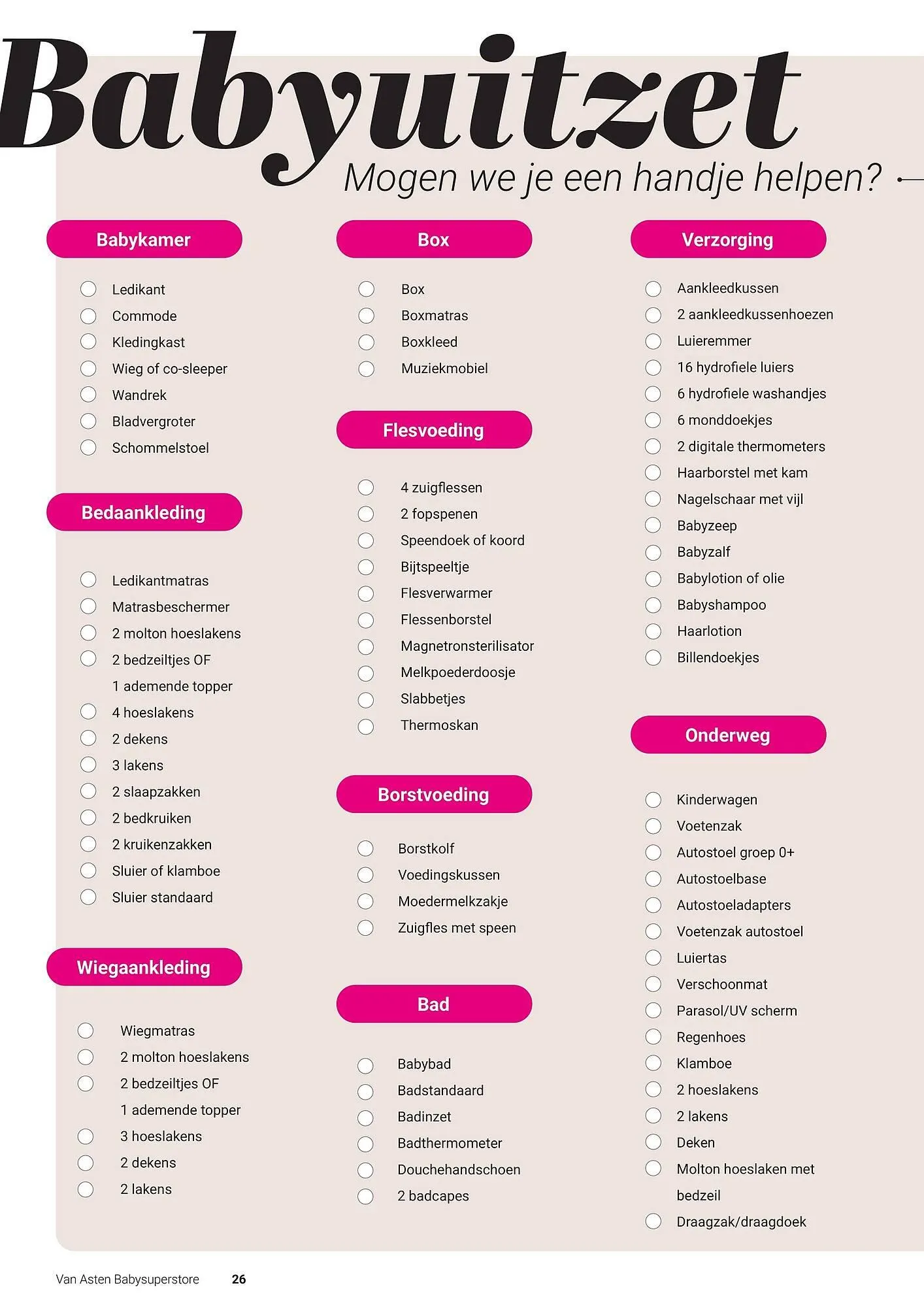 Van Asten BabySuperstore folder van 13 oktober tot 31 oktober 2025 - Folder pagina 26