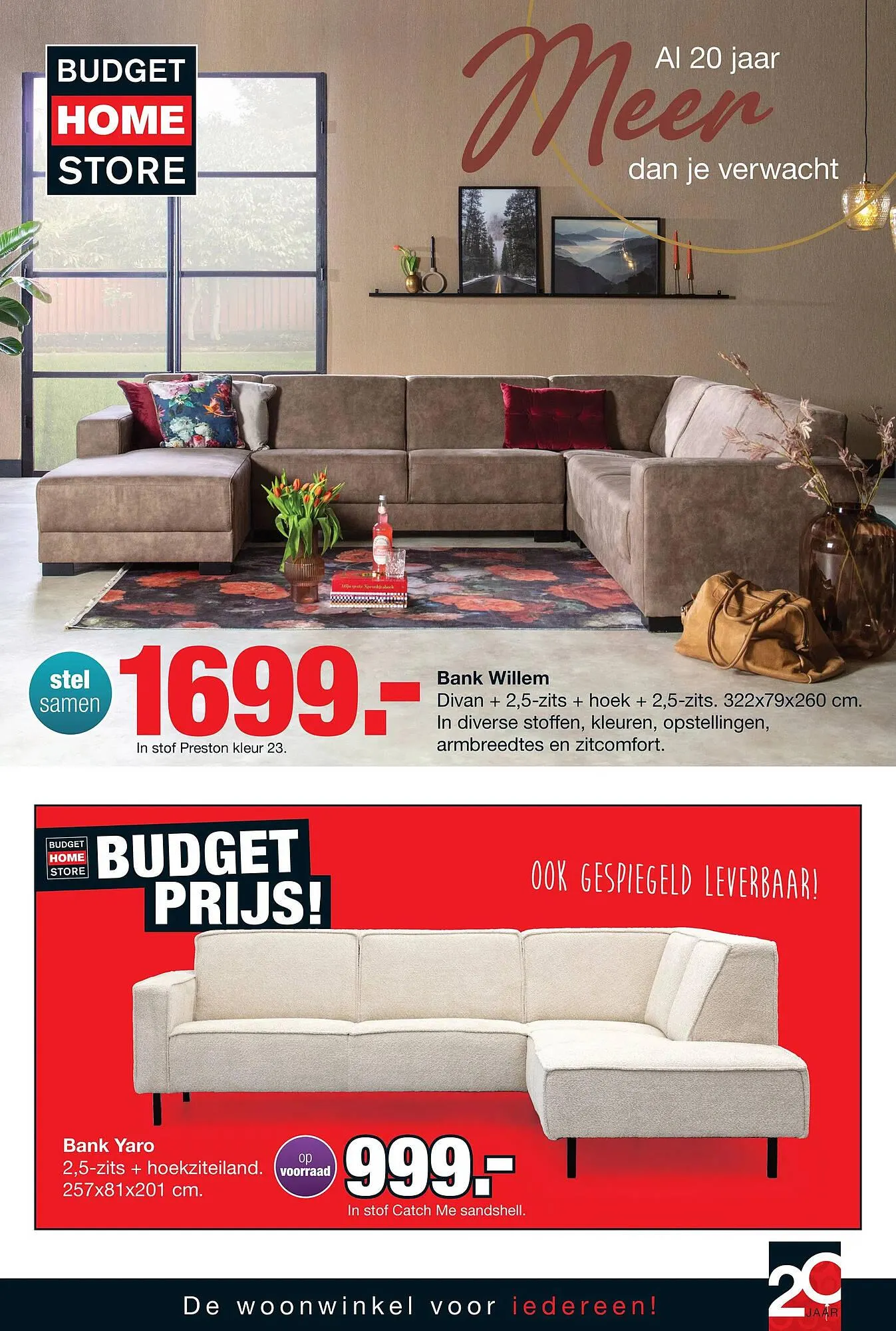 Budget Home Store folder van 23 februari tot 29 maart 2026 - Folder pagina 1
