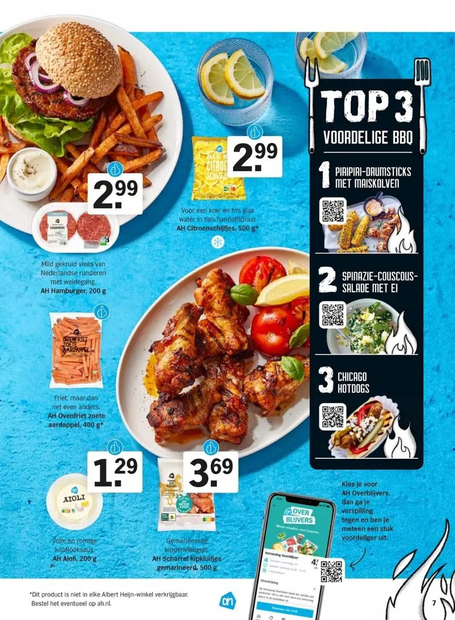 Albert Heijn BBQ folder van 12 mei tot 31 augustus 2023 - Folder pagina 7