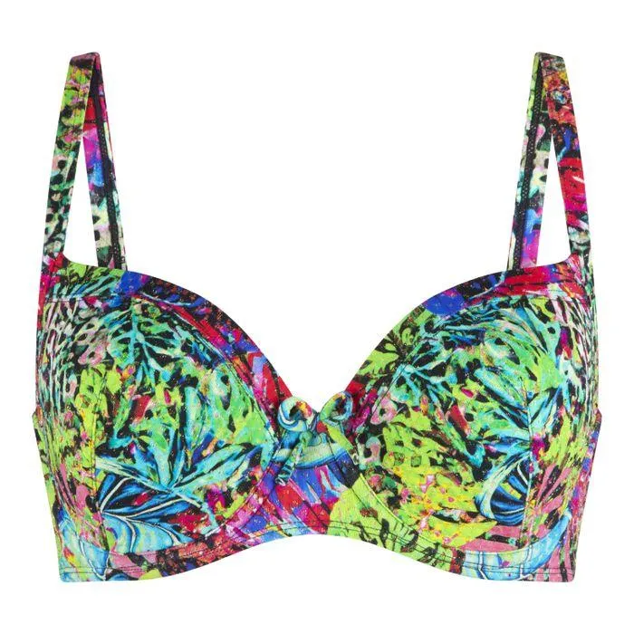 bikinitop dames tropic floral