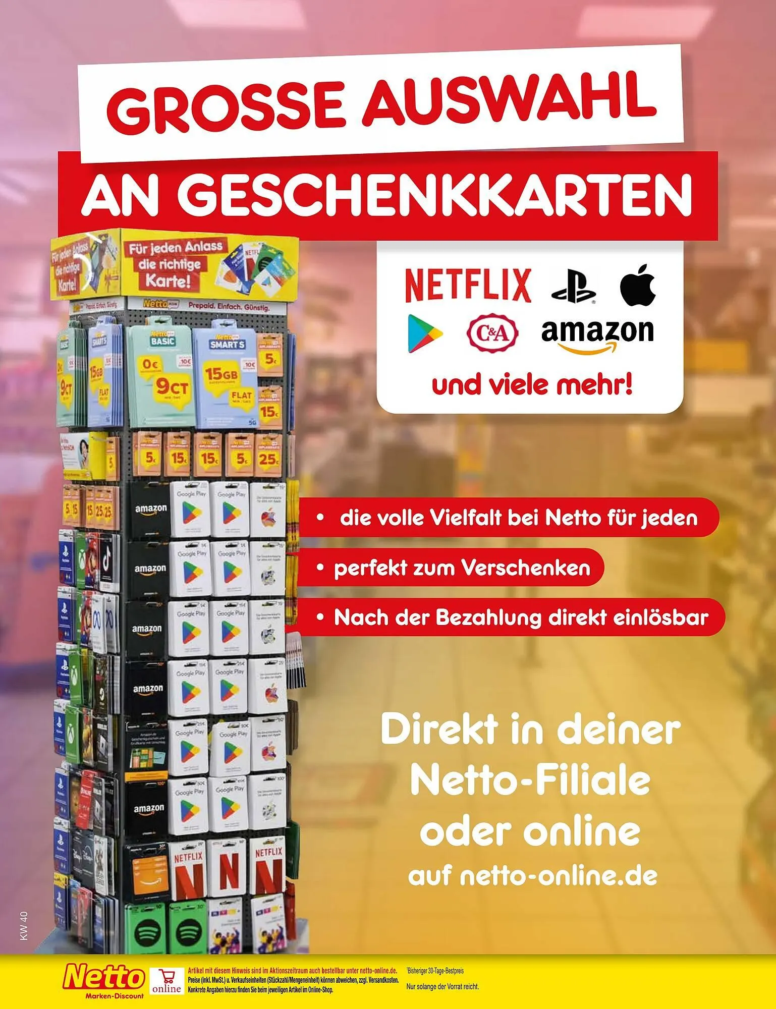 Netto Marken-Discount DE folder van 29 september tot 4 oktober 2025 - Folder pagina 56