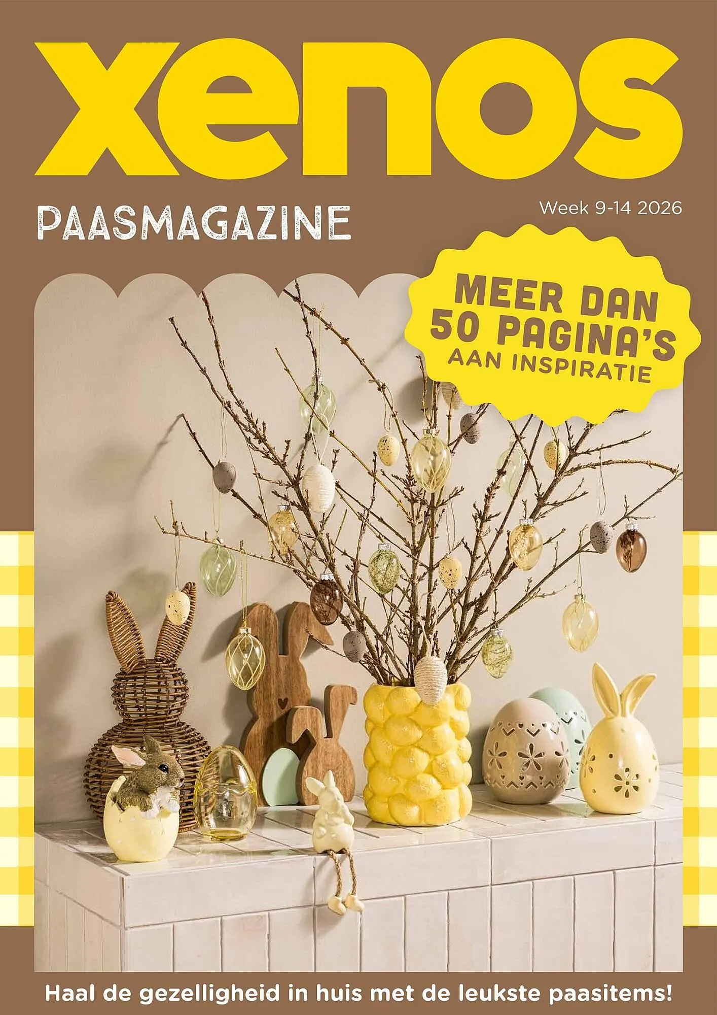 Xenos Paasmagazine van 22 maart tot 6 april 2026 - Folder pagina 1