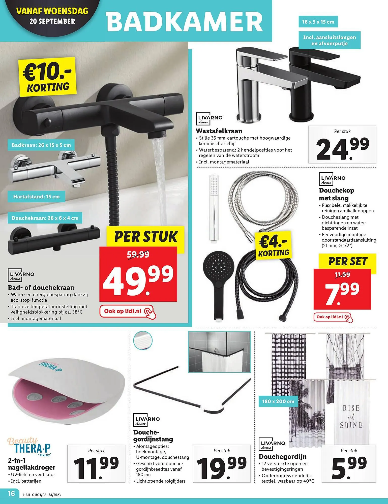 Lidl folder van 18 september tot 24 september 2023 - Folder pagina 16