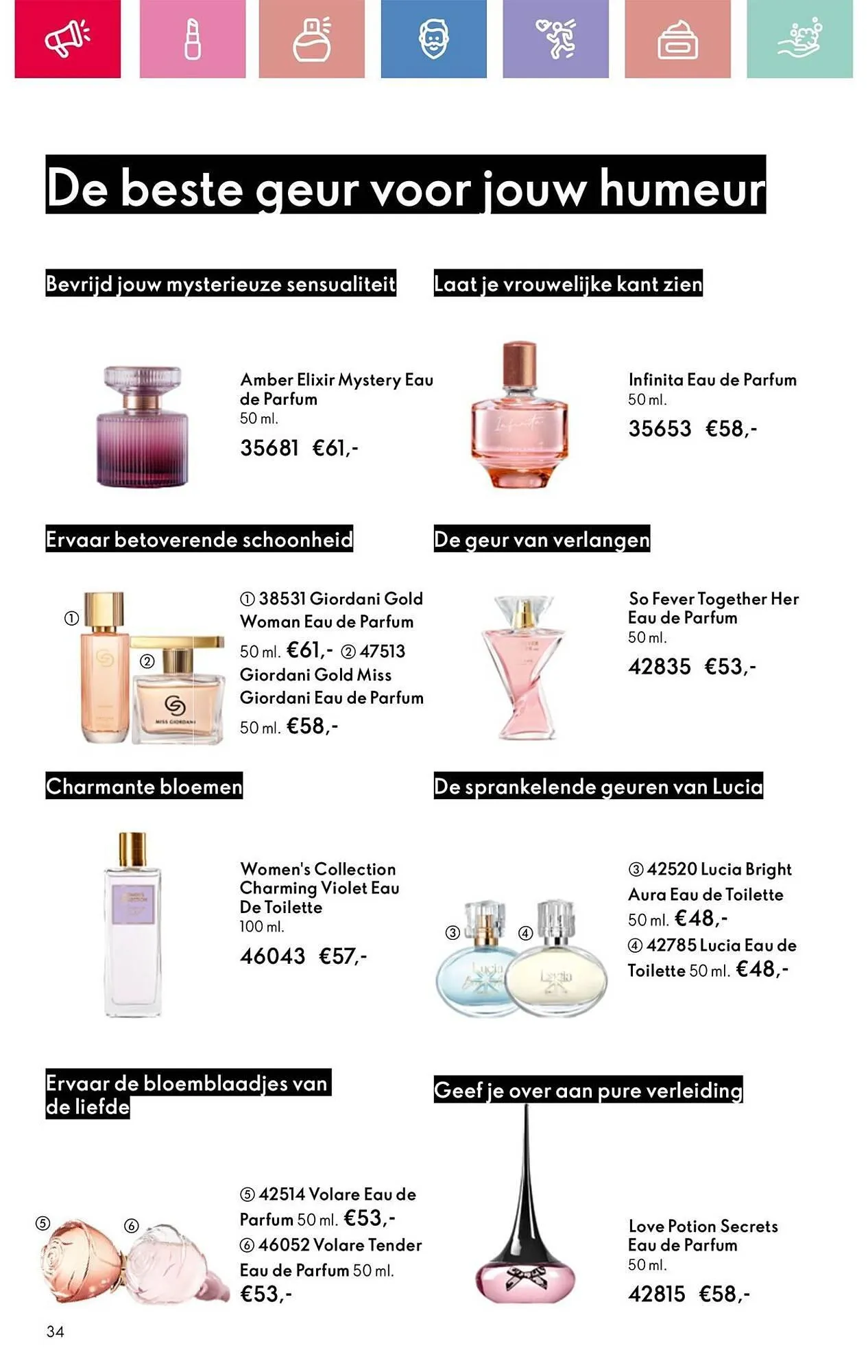 Oriflame folder van 20 april tot 26 april 2025 - Folder pagina 34