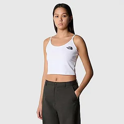 Cropped tanktop voor dames