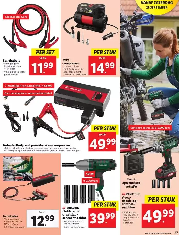 Lidl folder van 19 september tot 2 oktober 2024 - Folder pagina 35