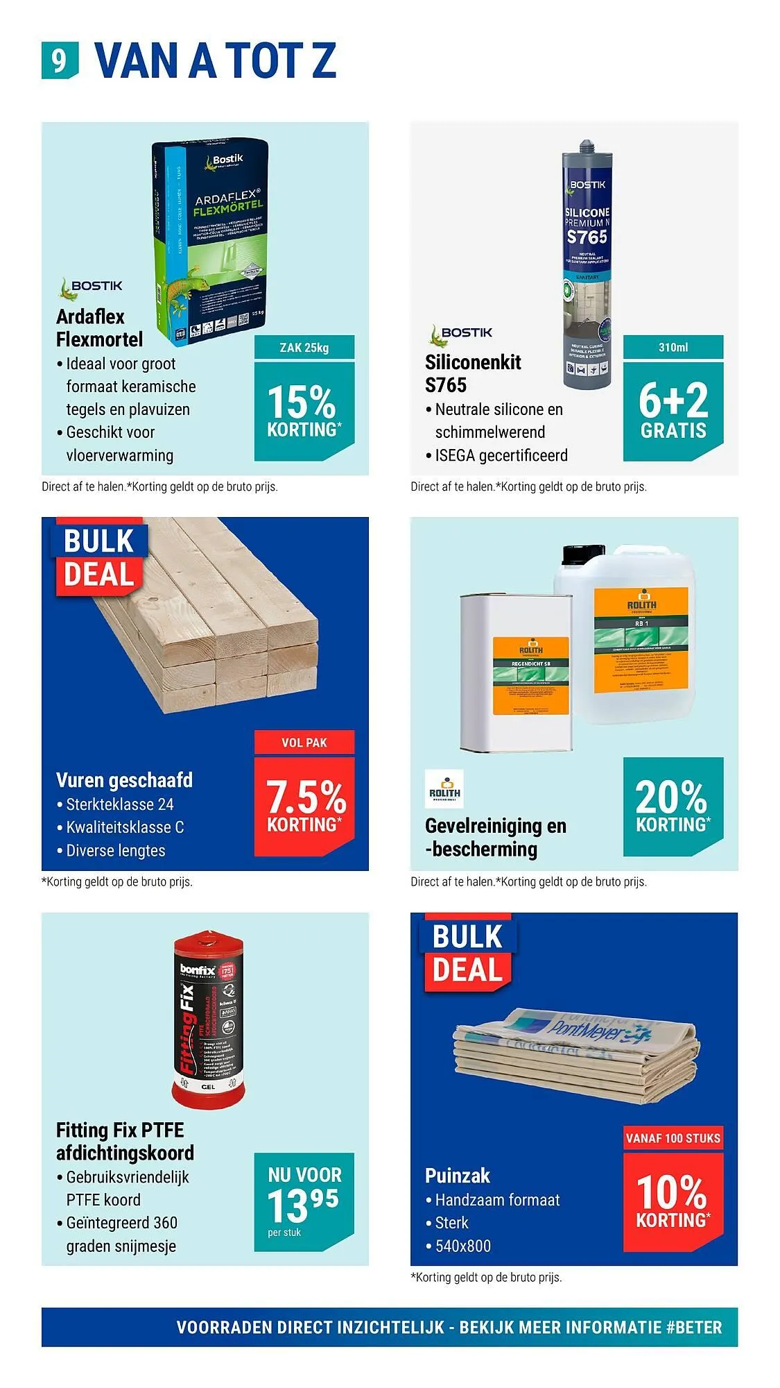 Pontmeyer folder van 1 april tot 30 april 2025 - Folder pagina 9