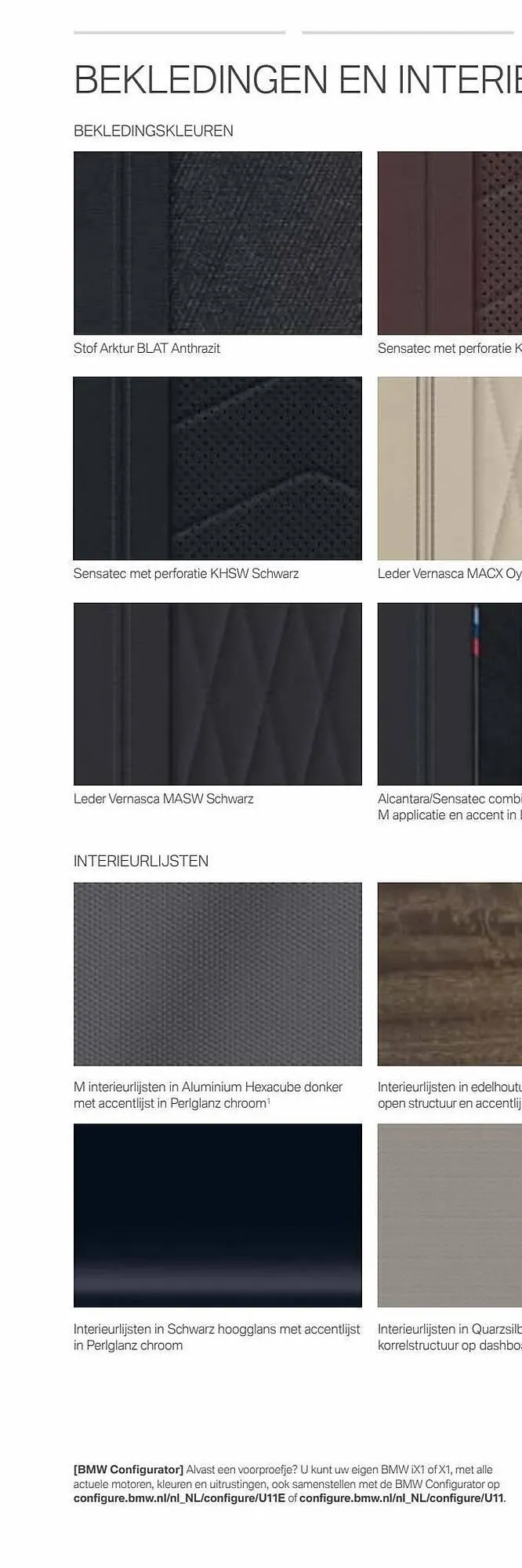 BMW folder - iX1 & X1 van 31 december tot 31 december 2023 - Folder pagina 108