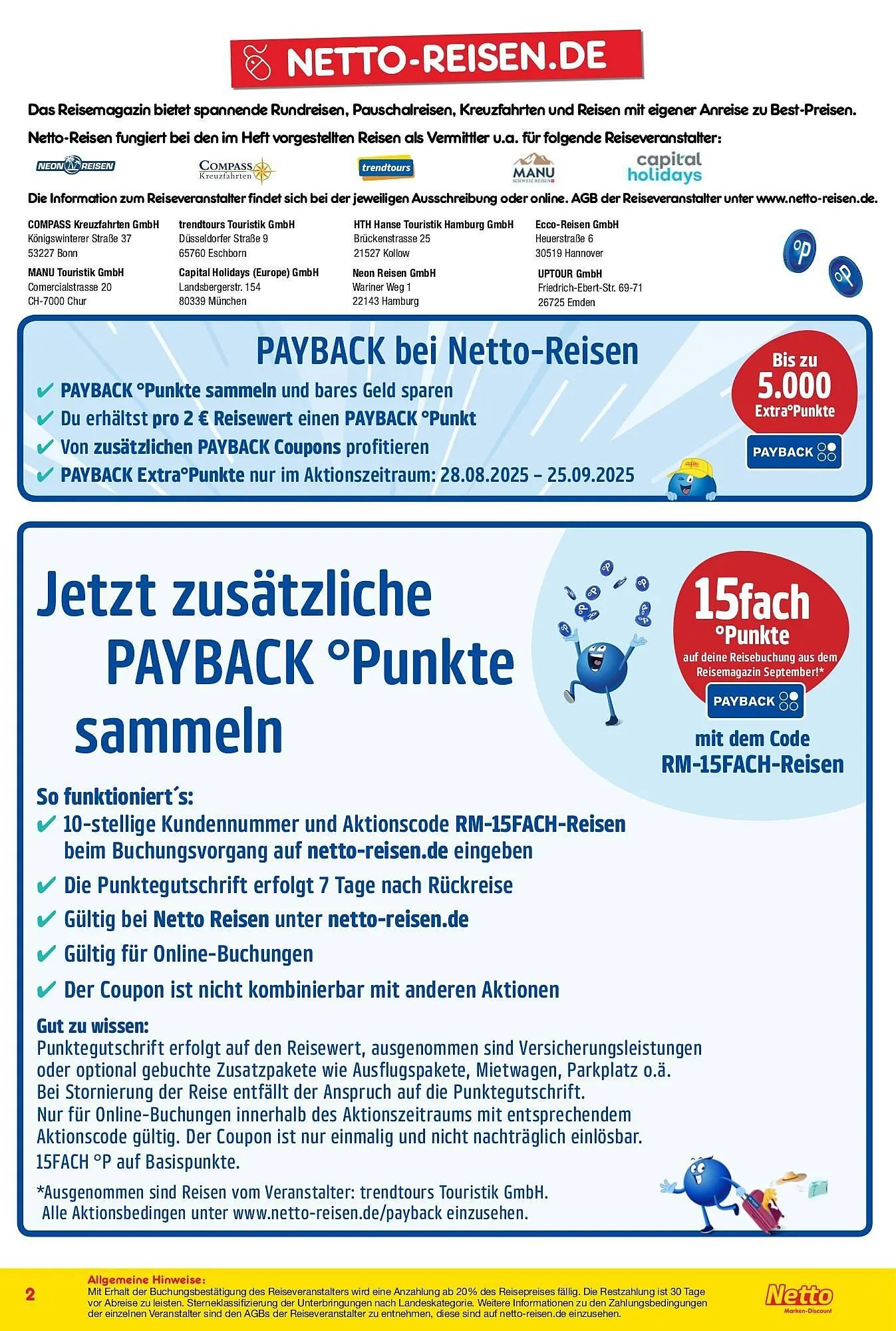 Netto Marken-Discount DE folder van 28 augustus tot 30 september 2025 - Folder pagina 2