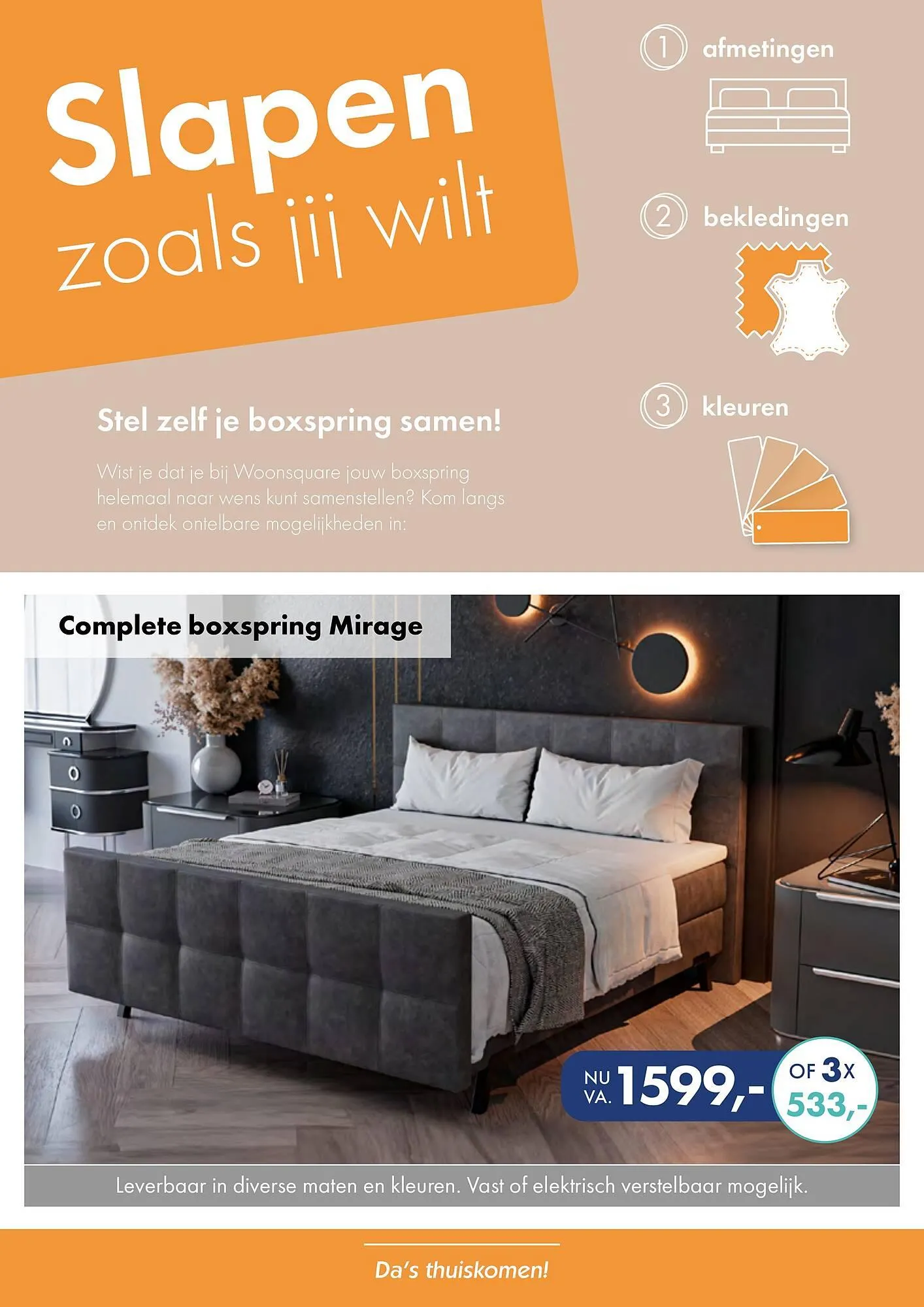 Woonsquare Slaap folder van 12 mei tot 18 mei 2025 - Folder pagina 5