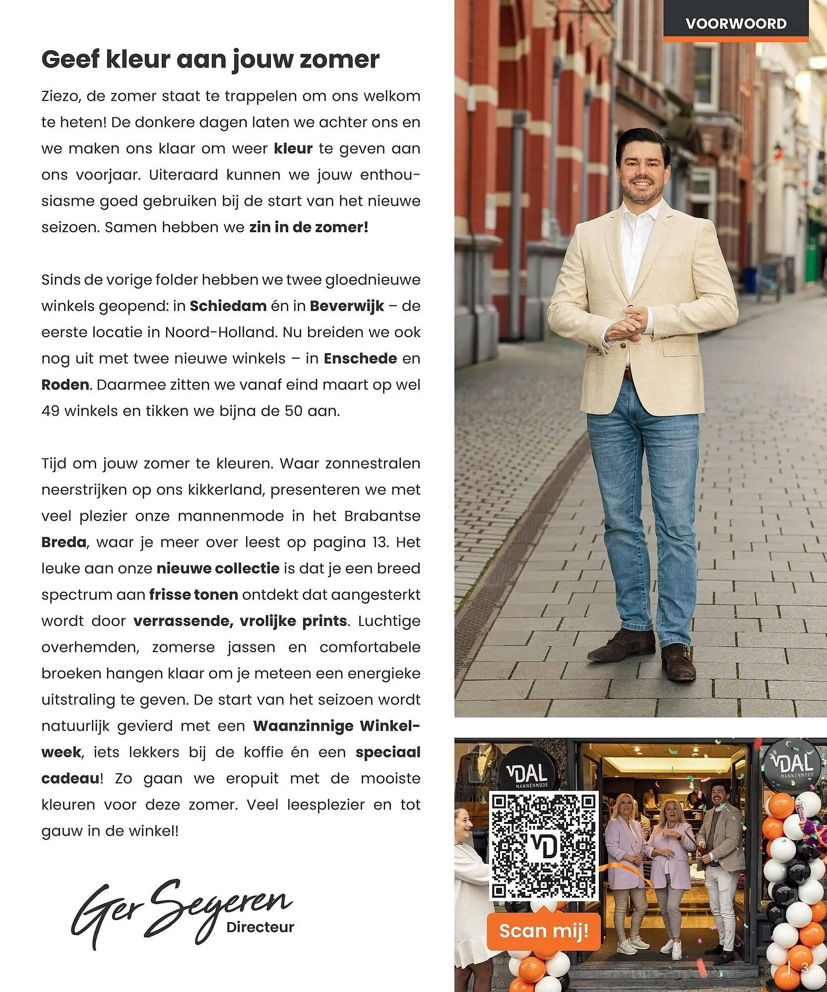 Van Dal Mannenmode folder van 16 maart tot 1 juni 2025 - Folder pagina 3