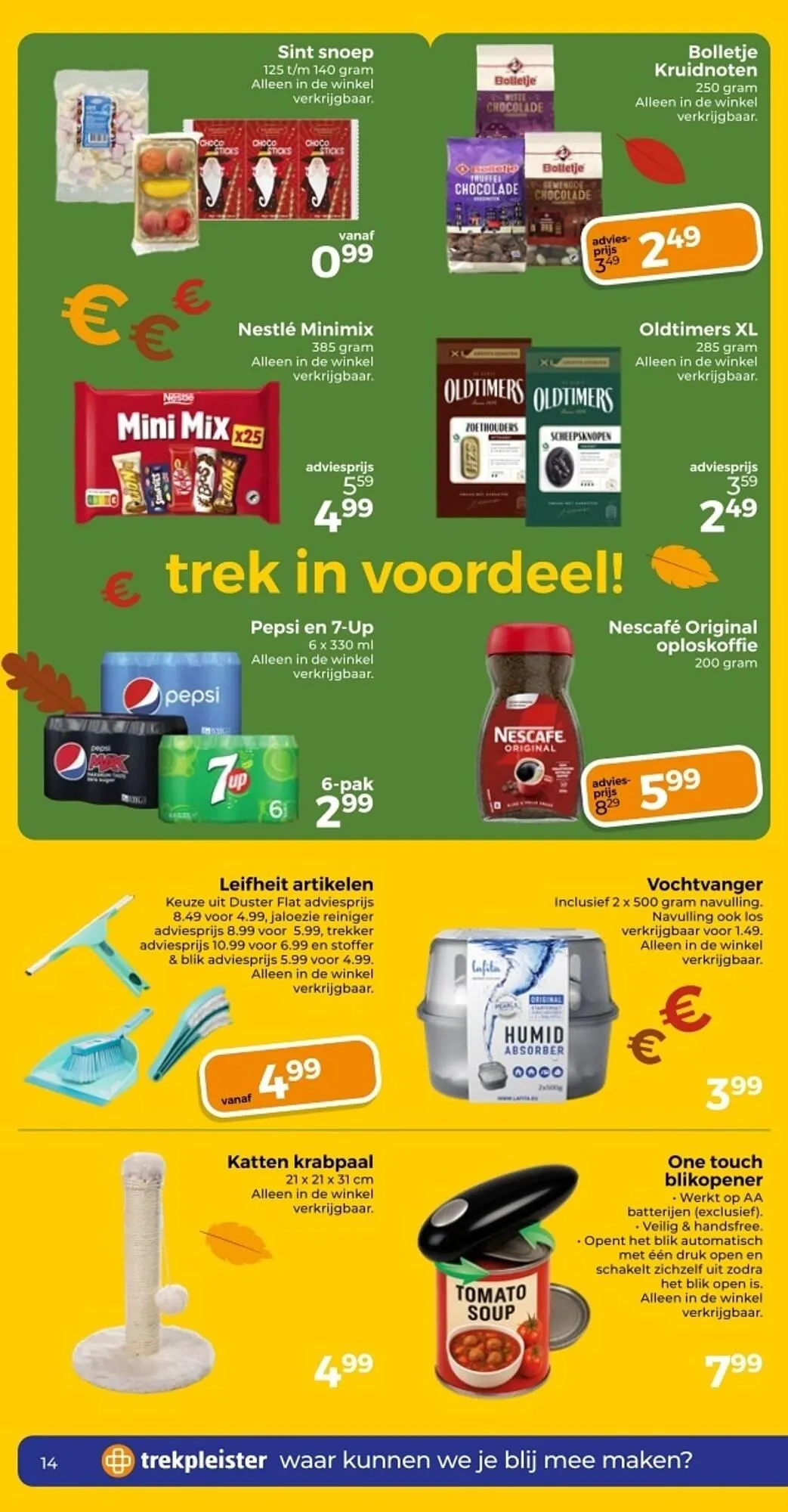 Trekpleister folder van 21 oktober tot 26 oktober 2025 - Folder pagina 14
